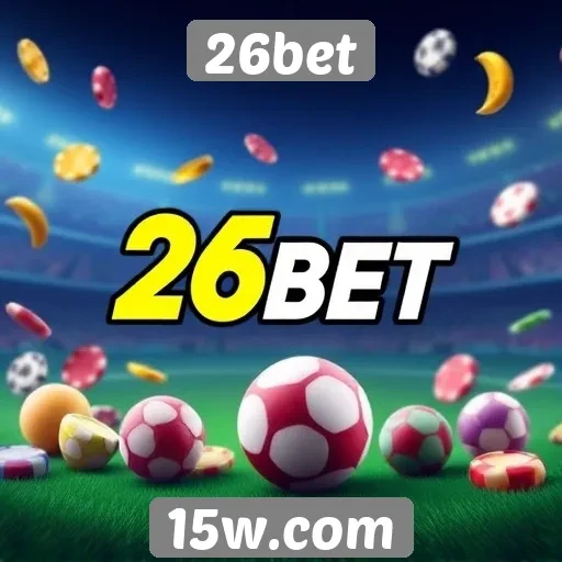 Variedade de jogos disponíveis no 26bet